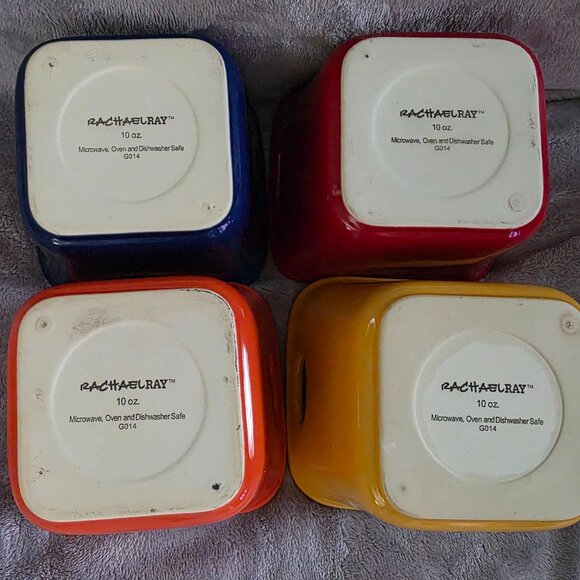 Rachael Ray Ramekins Bowls (10 Oz) x 4 - Picture 5 of 5